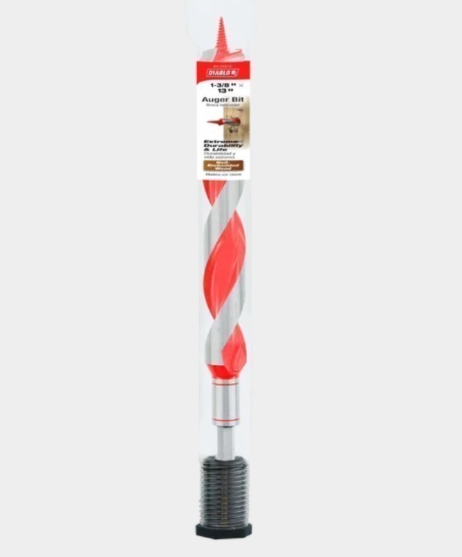 lot 258 image: DIABLO 1-38 X 13 Auger Bit For Wood & Nail-Embedded Wood