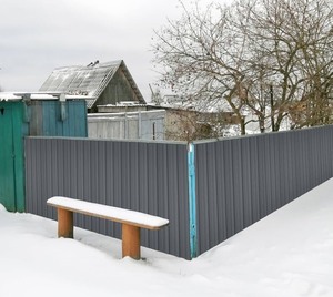 lot 217 image: Bundle of 4 Grey Sheet Metal 59 x 18