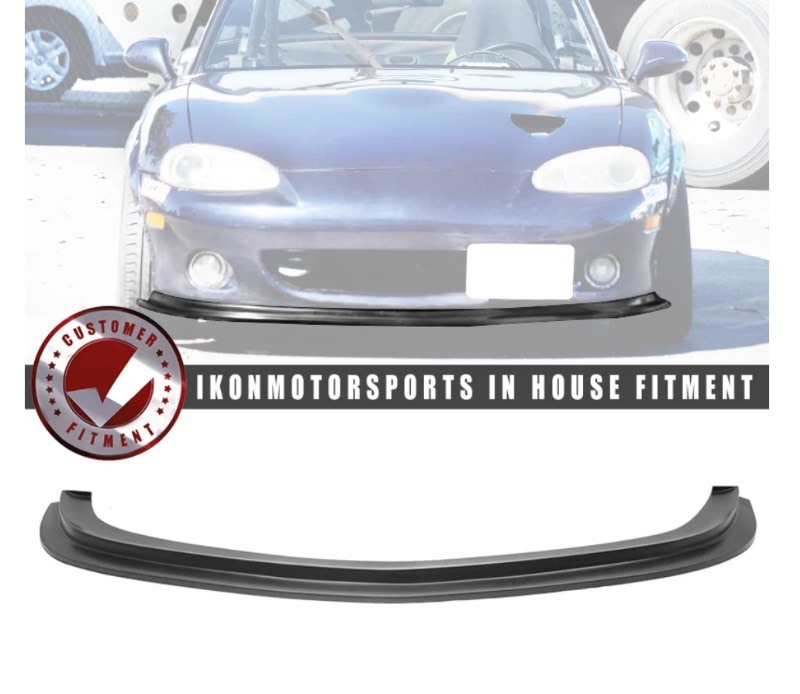 lot 23 image: 2001-2005 Mazda Miata MX-5 MX5 DS Style Front Bumper Lip Spoiler PU