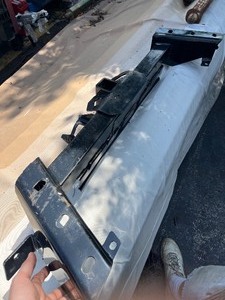lot 27 image: A Black Metal Vehicle Hitch - know nothing about it