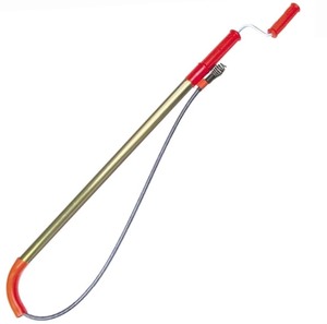 lot 36 image: DrainBrain Telescoping Toilet Auger 6 foot (2 mm) Professional Quality