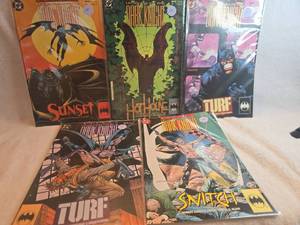 lot 1015 image: Batman Legends of the Dark Knight DC Comics Issues #41-45 - 5 ct