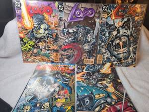 lot 1023 image: DC Comics Lobo #7-10 Plus Annual #1 Bloodlines Outbreak Comic Lot -5ct