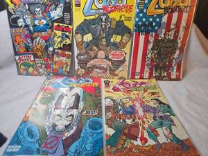 lot 1026 image: Lobo DC Comics Collection - Convention Special &amp Infanticide #1-4 - 5 ct