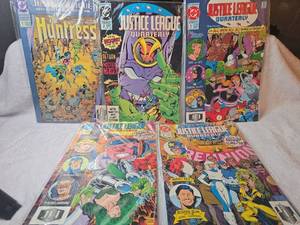 lot 1033 image: DC Comics Justice League Quarterly & International Special Comic Lot of 5