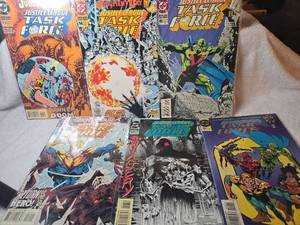 lot 1038 image: DC Comics Justice League Task Force Issues #13-17 Comic Book Lot