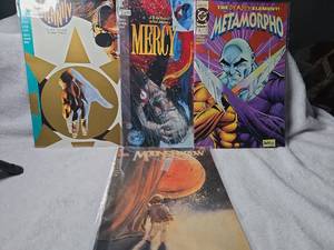 lot 1069 image: DC Comics Lot Kid Eternity #1, Mercy, Metamorpho #3 & Moonshadow #1