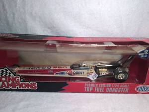 lot 2002 image: Racing Champions 1996 Premier Edition CarQuest NHRA Top Fuel Dragster 124 Scale Die-Cast