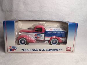 lot 2701 image: CarQuest Auto Parts Dodge Tanker Die-Cast Truck 2nd in Series