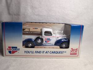 lot 2702 image: CarQuest Auto Parts Ford Pickup Truck Die-Cast Model - 3rd in Series