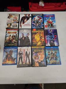 lot 20861 image: Lot of 12 Miscellaneous Movies