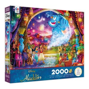 lot 20886 image: Ceaco - Disney - Aladdin - 2000 Piece Interlocking Jigsaw Puzzle