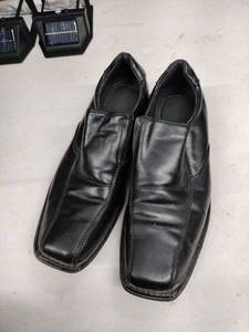 lot 20894 image: Dexter Men��s Comfort Slip On Loafers Black Leather Casual Shoes Size 11