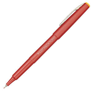 lot 35920 image: 0.3 mm Razor Point Fine Line Porous Point Pen - Extra-Fine  Red (6 ct)
