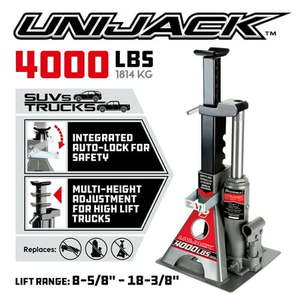 lot 35947 image: Powerbuilt 4000 Lb (2 Ton) Unijack - 620470