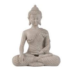 lot 20879 image: Buddha Statue for Home Decor Beige White-Buddha Statue Large for Spiritual 10.2-Buddha Decor for Living Room-Buddha Statues for Zen Decor ��Indoor Buddha Gift for Shrine , Meditation or Relaxation
