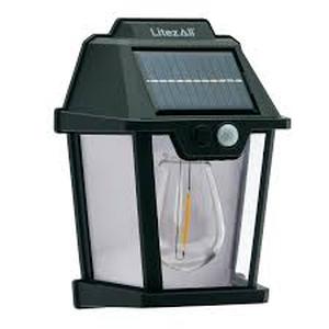 lot 20899 image: Illumina Motion Activated Outdoor Solar Lamp