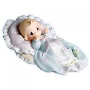 lot 35924 image: Precious Moments Baby Christening Dedicated To God - In Mint Condition