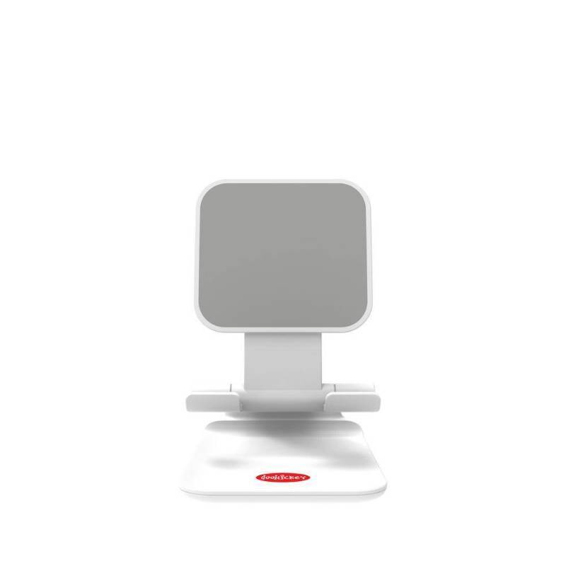 lot 259 image: Doohickey as seen on TV - PHONE AND TABLE STAND - Adjustable and Foldable - White