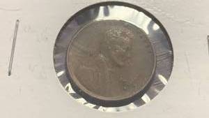 lot 19 image: 1929-D Lincoln Wheat Penny One Cent Coin RC50