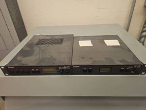 lot 10435 image: Extron DVS 304 Video RGB Scaler and GSS 100 Graphics Still Store Rack Units