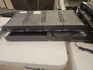 lot 10445 image: Extron PS 123 Power Supply Units with VideoAudio Distribution Amplifier Bundle