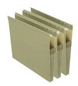 lot 15758 image: 6 Packs Of 4, 3.5 Expandable Hanging File Pockets