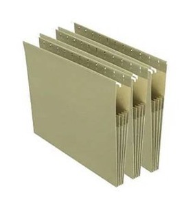 lot 15781 image: 6 Packs Of 4, 3.5 Expandable Hanging File Pockets