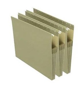 lot 15797 image: 6 Packs Of 4, 3.5 Expandable Hanging File Pockets
