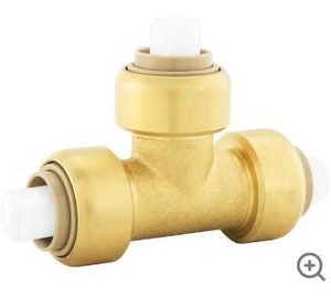 lot 15808 image: Plumbite 34 x 34 x 12 Inch Tee, 5 Pack