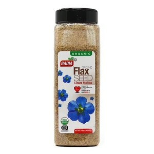 lot 4080 image: Badia Organic Ground Flax Seed, 16 oz. BB JAN 2031