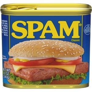 lot 4139 image: Lot of 2, SPAM Classic Lunch Meat - 12oz. BB APR 2028
