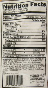 lot 4191 image: DaVinci Gourmet Mocha Freeze Blended Iced Coffee Mix 3 Lb. BB FEB 2024