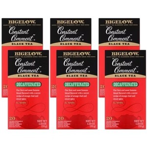 lot 4281 image: Bigelow Constant Comment Decaffeinated Black Tea - Case of 620 bag. BB JAN 2027