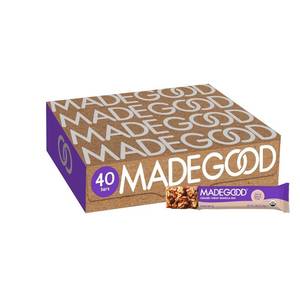 lot 4359 image: MadeGood Mixed Berry Granola Bars (40 Count - 0.85 Oz Each) Gluten Free and Organic Healthy Snacks. BB MAY 2027