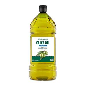 lot 4383 image: Amazon Grocery, Olive Oil, Medium Flavor, 51 Fl Oz. BB JULY 2026