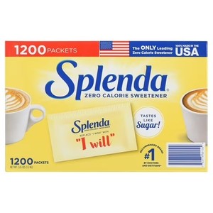 lot 4394 image: Splenda No Calorie Sweetener, 1200 Count BB SEPT 2025