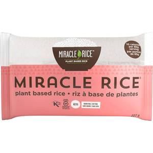 lot 4452 image: Miracle Noodle Organic Konjac Rice - Keto, Plant-Based, Gluten, Grain & Soy Free, Low in Carbs & Calories, Perfect for Stir-Fry, Pilaf - 8 Oz, 6-Pack. BB JULY 2026