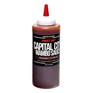 lot 4535 image: Capital City Sweet Hot Mambo Sauce - 12oz. BB JULY 2025