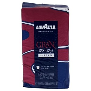 lot 4540 image: Gran Riserva Filtro Dark Roast Ground Coffee by Lavazza for - 8 oz Coffee. BB MAR 2026