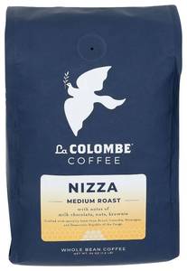 lot 4543 image: La Colombe, Coffee Nizza Whole Bean, 24 Ounce. BB JUN 2025