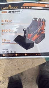 lot 237 image: LandHonor LHR-ME380X2 Mini Skid Steer Loader