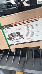 lot 268 image: LandHonor unused 25000 LBS Electric Winch Model LHR-EW25000