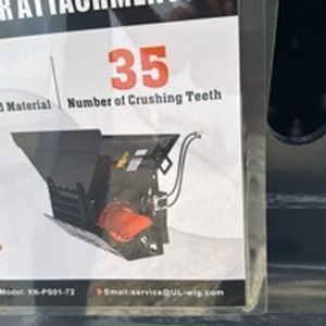 lot 508 image: WIG 72 unused Skid Steer Material Crusher Attachment Model XN-PS01-72