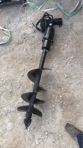 lot 363 image: Electric unused Power Ice Auger with Two-Blade Auger Head