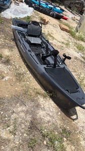 lot 609 image: Viking Kayak unused Fishing Kayak with Paddle and Seat