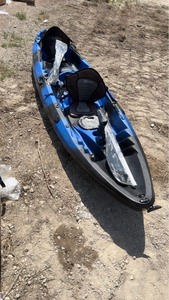 lot 615 image: Vellamo unused Sit-On-Top Kayak Blue and Gray Single Seat