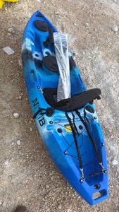 lot 621 image: NTB unused Two-Person Tandem Kayak Blue with Paddles and Seats