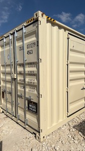 lot 11 image: One Trip 40ft Steel Shipping Container with 2 Large Side doors
