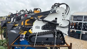 lot 17 image: Unused Compact Track Skid Steer Loader with Hydraulic System - White